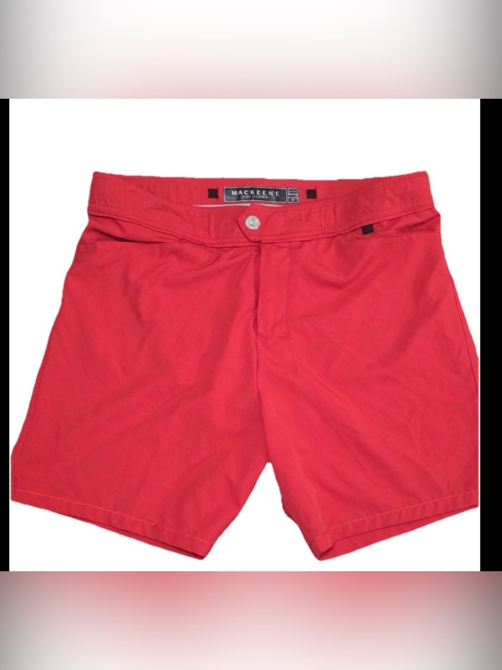 Mckeene Men's Red Athletic Shorts size 32